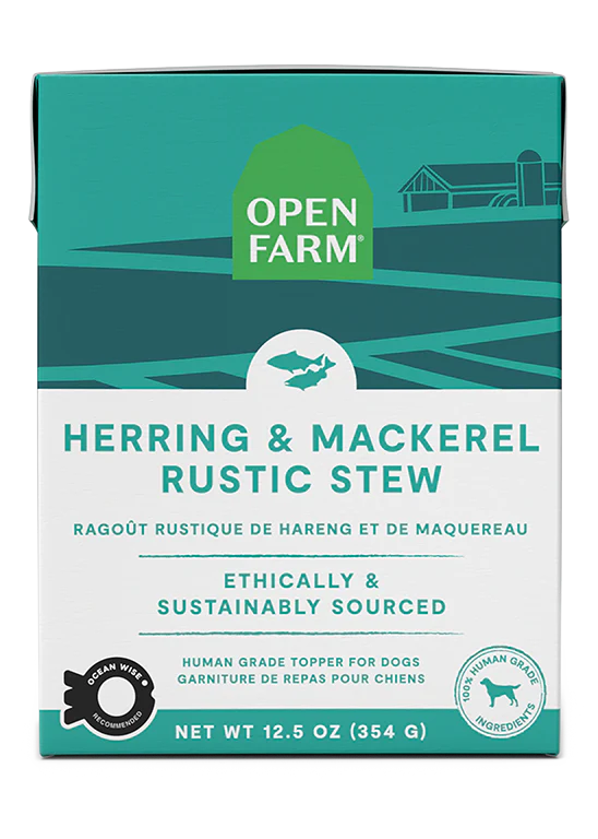 Herring & Mackerel Rustic Stew Wet Dog Food