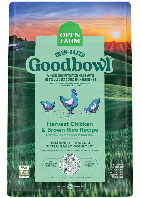 GoodBowl™ Harvest Chicken & Brown Rice Recipe for Dogs