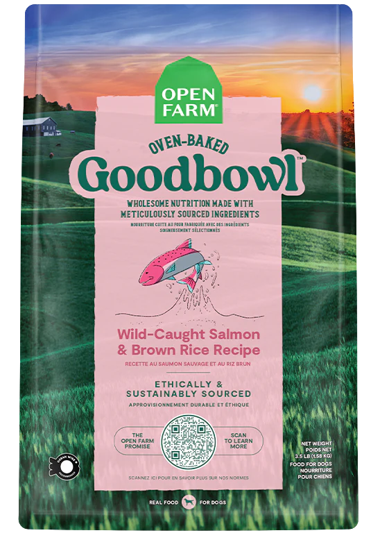 GoodBowl™ Wild-Caught Salmon &amp; Brown Rice Recipe for Dogs