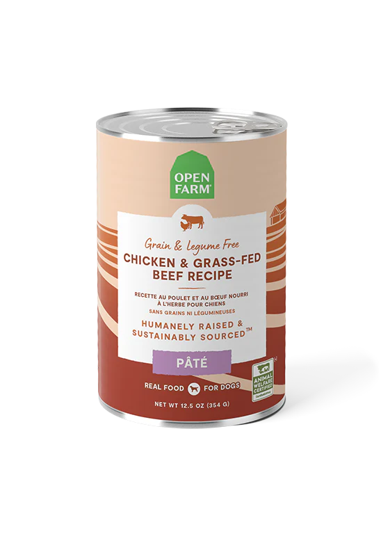 Chicken &amp; Grass-Fed Beef Pate for Dogs