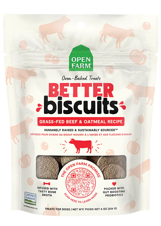 Better Biscuits Grass Fed Beef &amp; Oatmeal Recipe