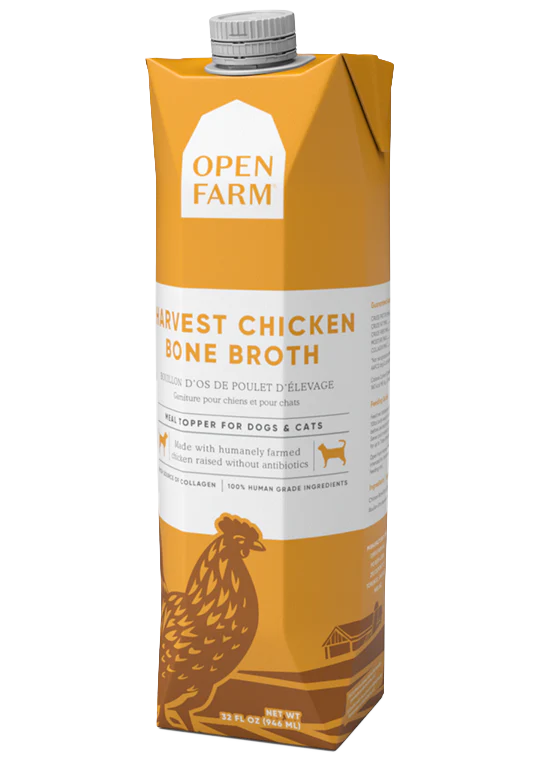 Open Farm Harvest Chicken Bone Broth for Dogs Little Chief Co