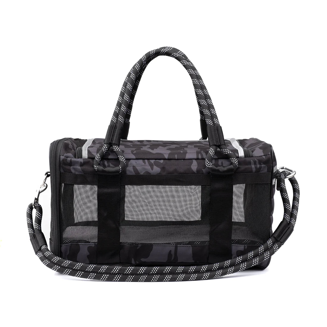 Out-of-Office Pet Carrier - Black Camo/Black