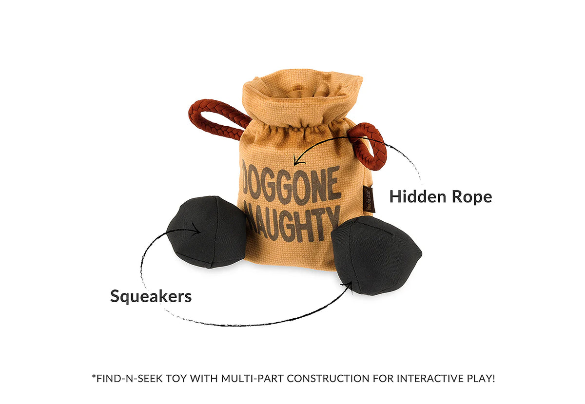 Fur-Ever Naughty Dog Toy