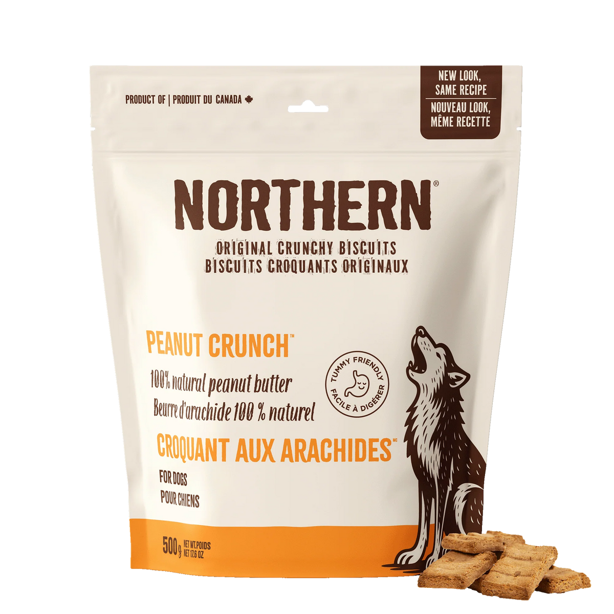 Peanut Crunch Biscuits - 500g Bag