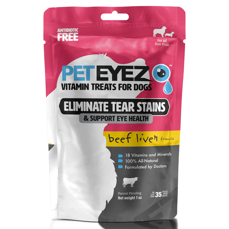 PetEyez™️ Vitamin Treats For Dogs Beef Liver
