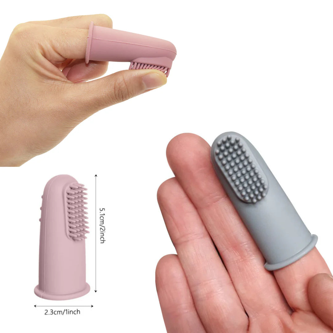 Puppy Polisher Silicone BPA Free Finger Brush