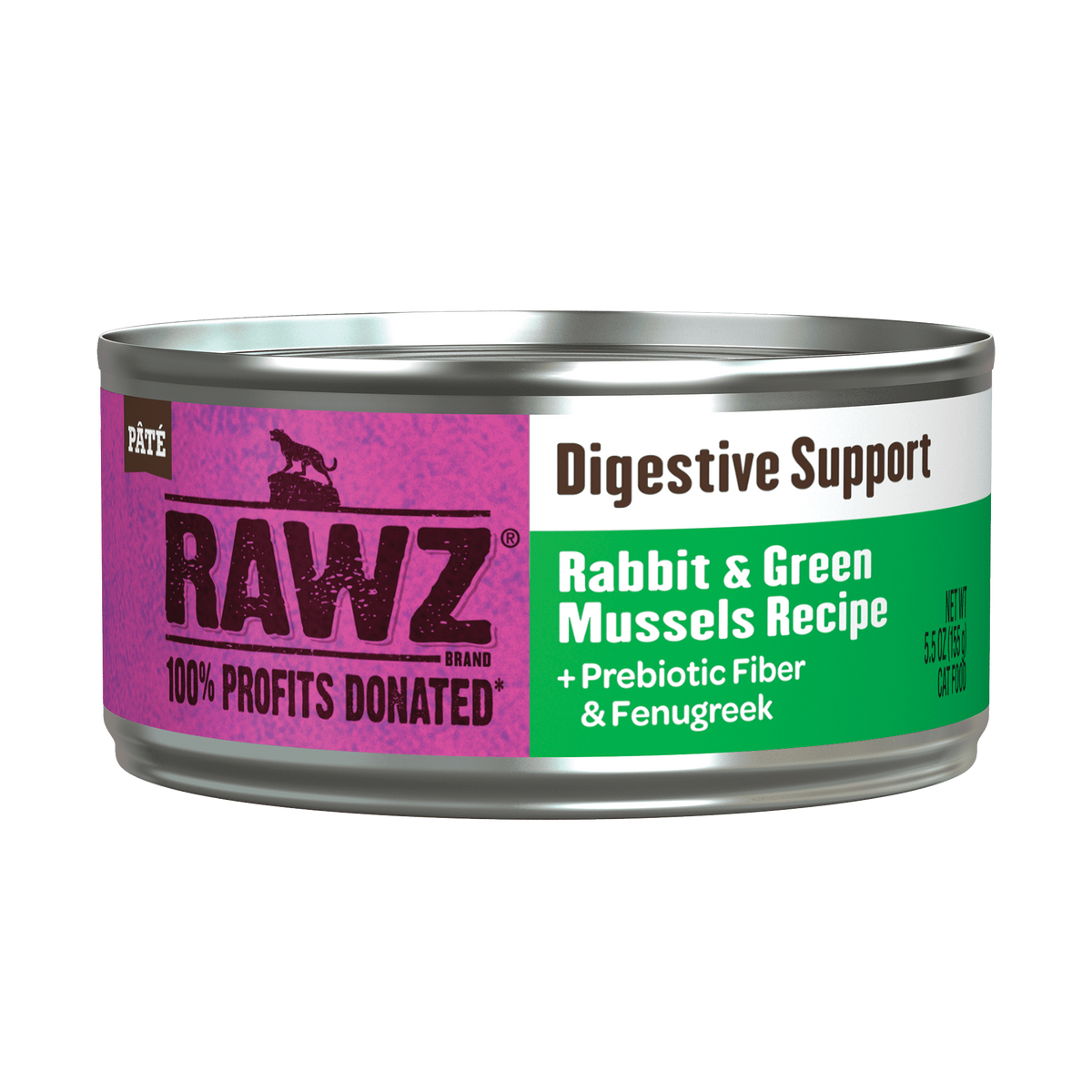 Digestive Support: Rabbit &amp; Green Mussels Cat Food