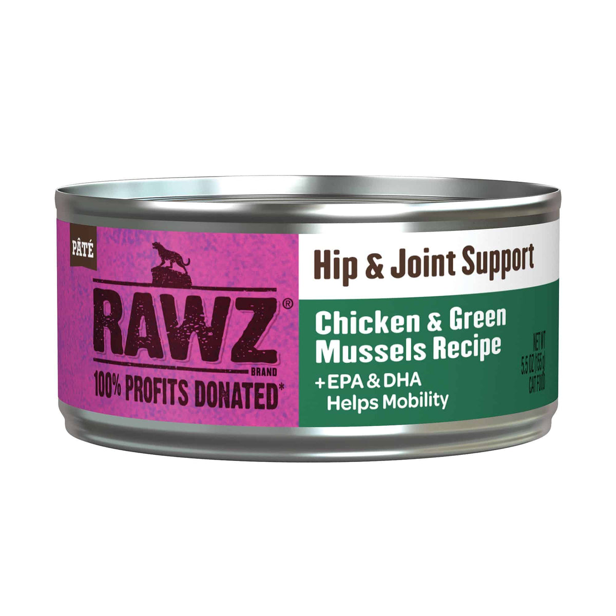 Hip &amp; Joint Support: Chicken &amp; Green Mussels Cat Food