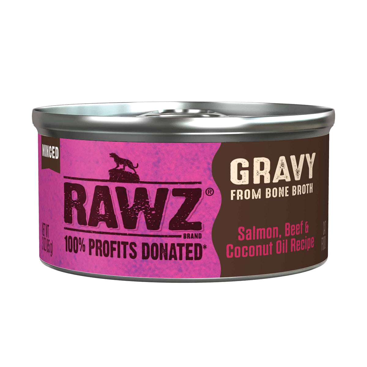 Gravy Salmon, Beef &amp; Coconut Oil Cat Food