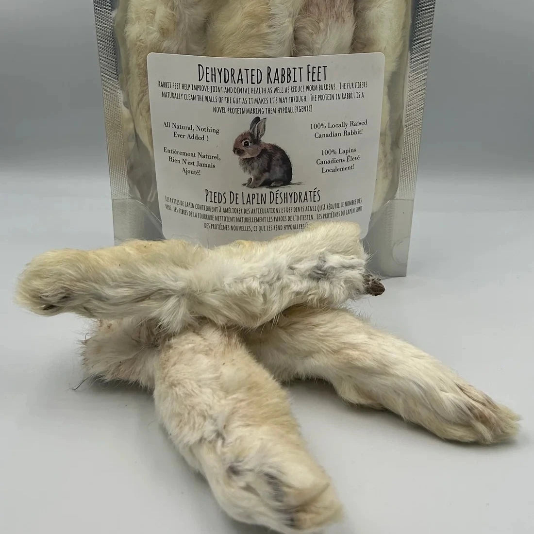 Dehydrated Rabbit Feet