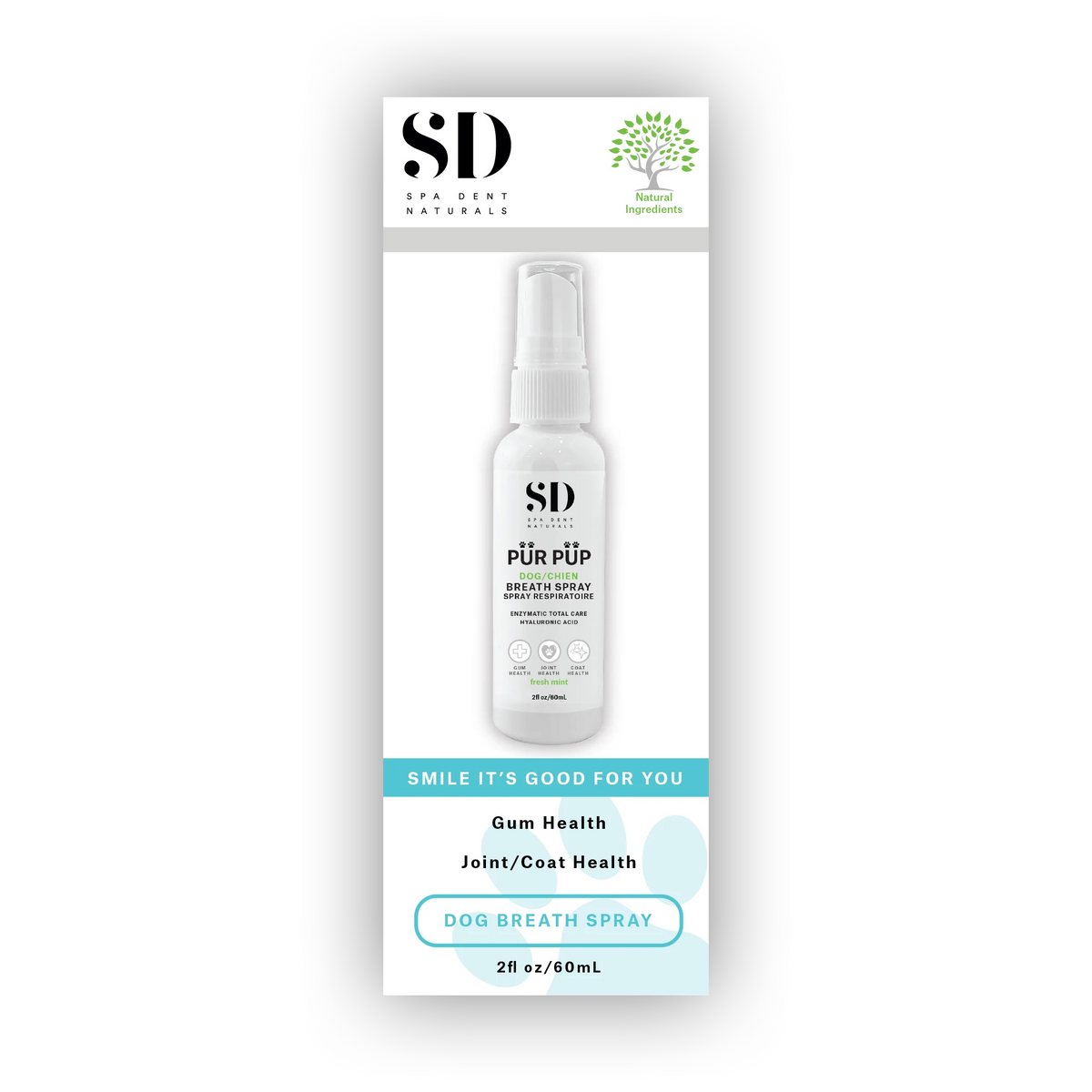 Pet Enzymatic Total Care Breath Spray with Hyaluronic Acid