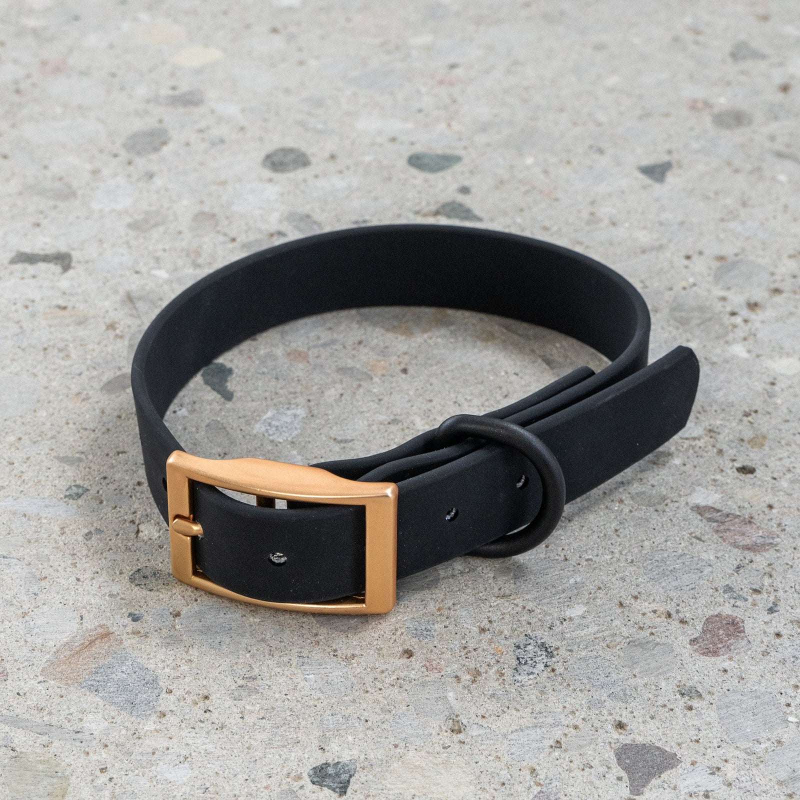 Waterproof Dog Collar - Black