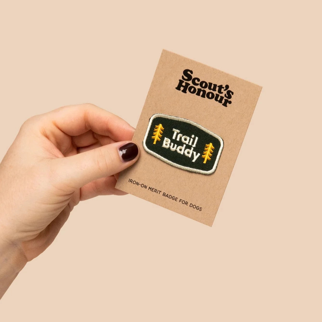 Trail Buddy - Iron On Patch