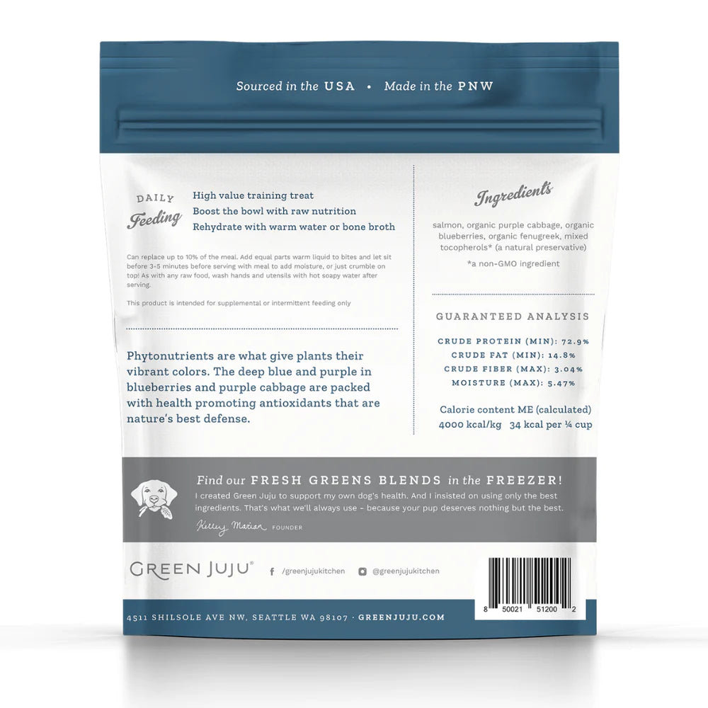 Freeze Dried Salmon Blue Bites for Dog & Cat