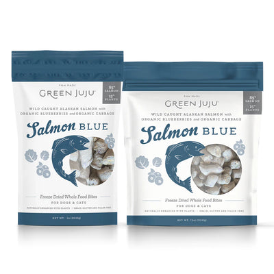 Freeze Dried Salmon Blue Bites for Dog & Cat