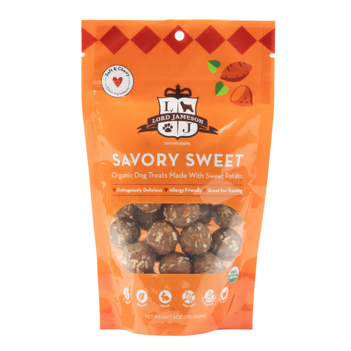 Savoury Sweet Organic Dog Treats
