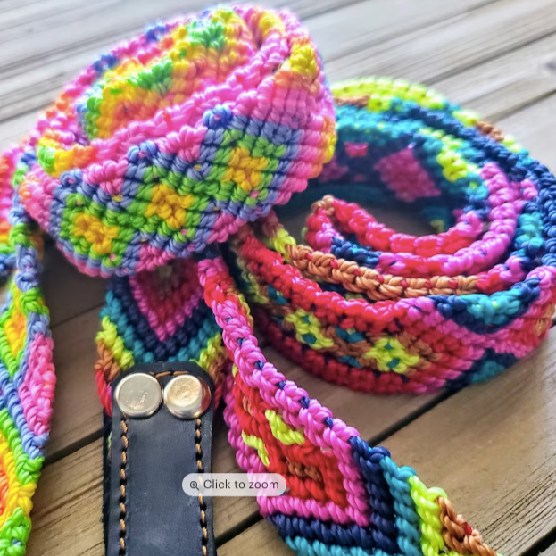 Handmade 1&quot; Dog Leash