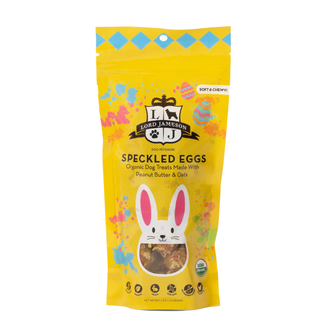 Speckled Eggs Organic Dog Treats