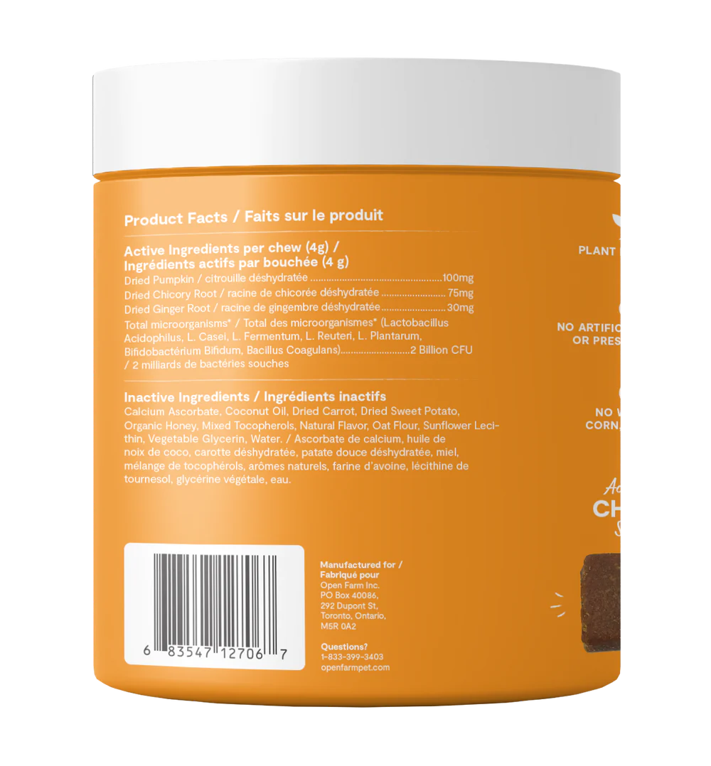 Probiotic Supplement Chews for Dogs