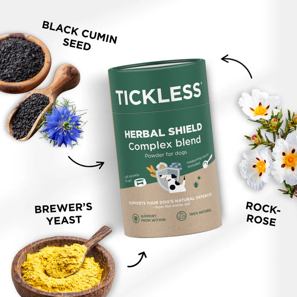Tickless Herbal Shield - Complex Blend for Dogs