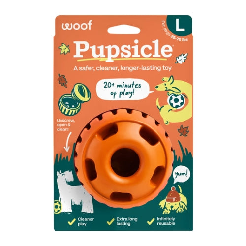 *Limited Edition* Pumpkin Pupsicle - Long Lasting Puzzle Toy