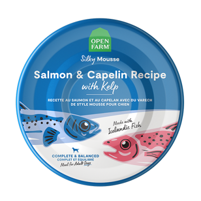 Salmon & Capelin Mousse with Kelp for Dogs