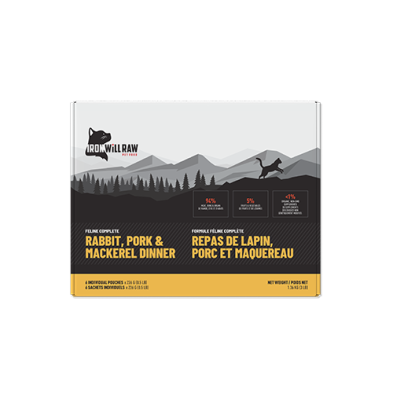 Feline Complete Rabbit, Pork & Mackerel Dinner 3lb