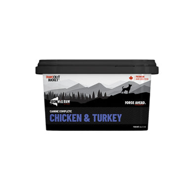 Chicken & Turkey (Raw)ck-it Bucket (3lb x 2oz Pieces)
