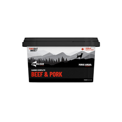 Beef &amp; Pork (Raw)ck-it Bucket (3lb x 2oz Pieces)