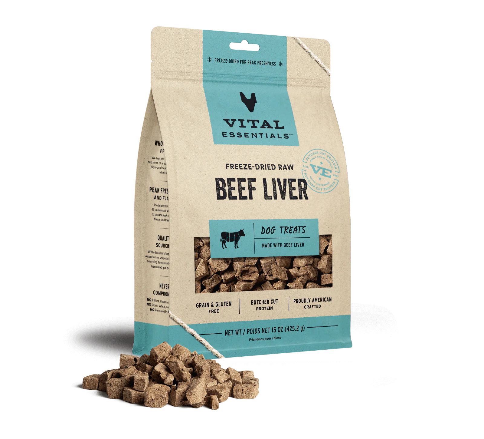 Freeze-Dried Raw Beef Liver Value Bag