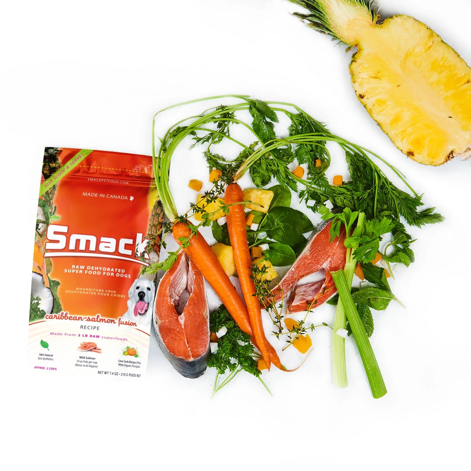 Raw Dehydrated Super Food - Caribbean Salmon Fusion