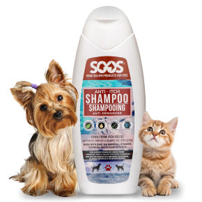 Natural Dead Sea Anti-Itch Pet Shampoo For Dogs &amp; Cats