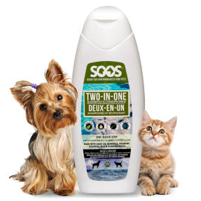 Natural Dead Sea Two-In-One Pet Shampoo &amp; Conditioner For Dogs &amp; Cats