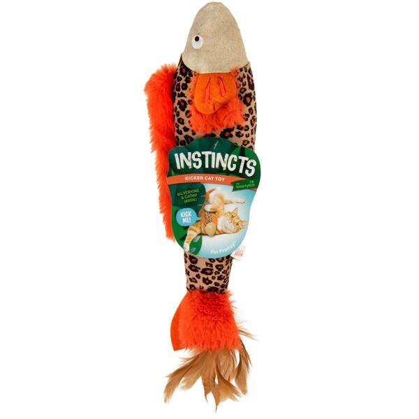 Fin Frenzy HappyNip Crinkle Plush Kicker