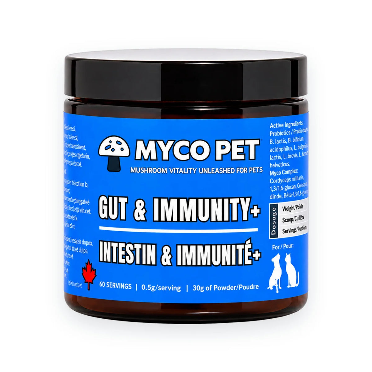 Gut (Allergies) & Immunity All Natural Mushroom Based Supplement