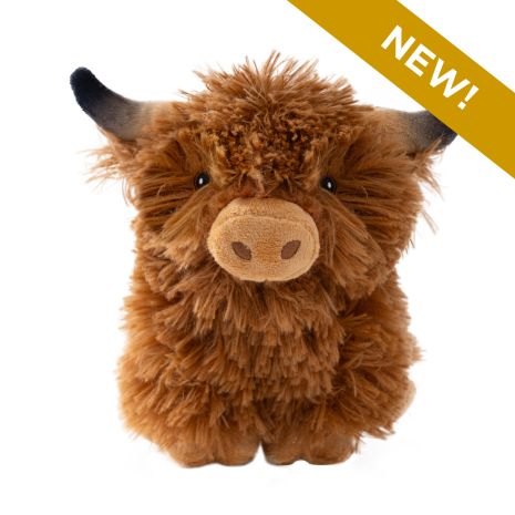 Highland Cow with Squeaker