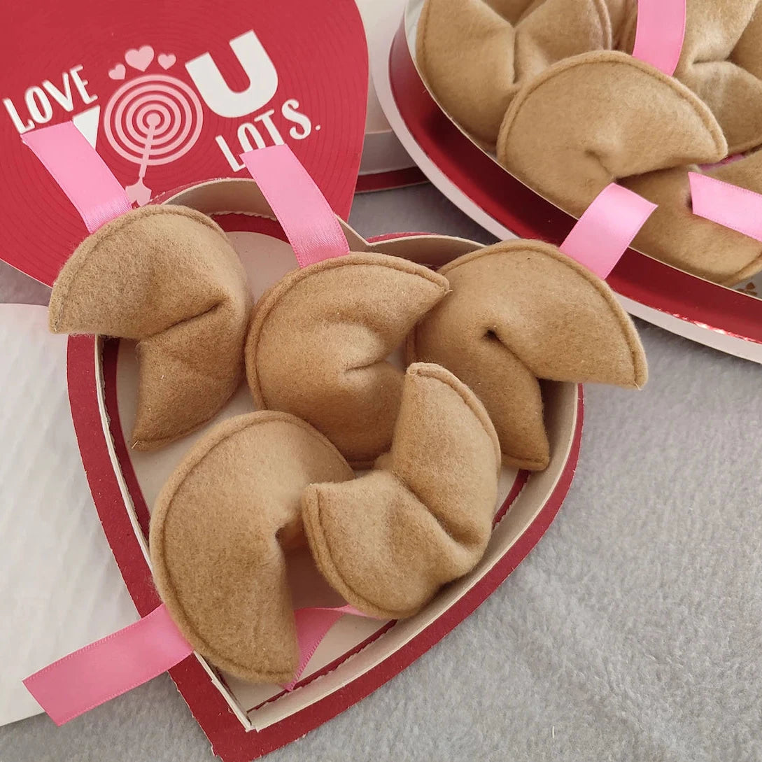 Fortune Cookie Catnip Toy