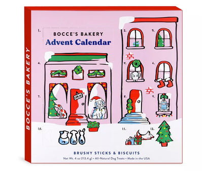 Bocce Bakery Advent Calendar : 12 Days of Dog Treats!