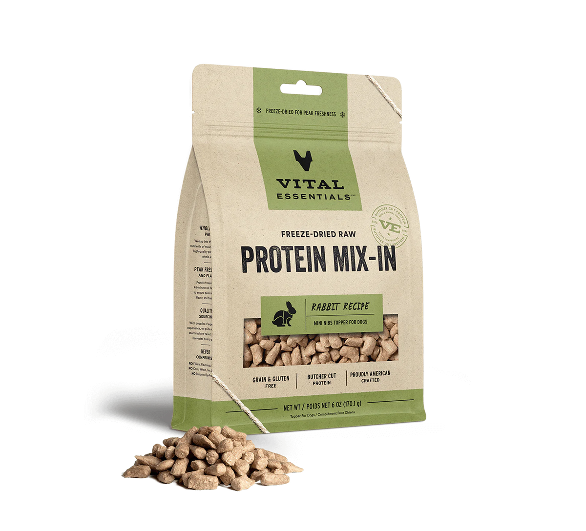 Freeze Dried Rabbit Protein Mix-In