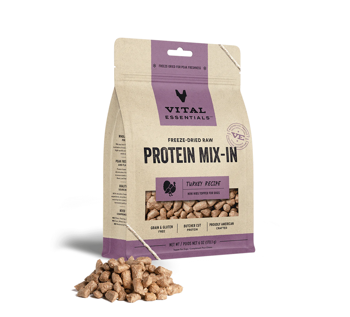 Freeze Dried Turkey Protein Mix-In