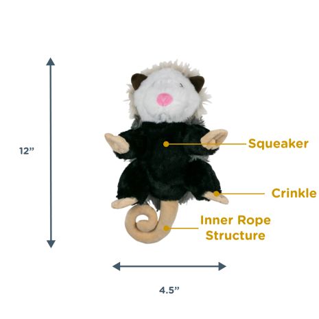 Stuffed possum dog toy cheap
