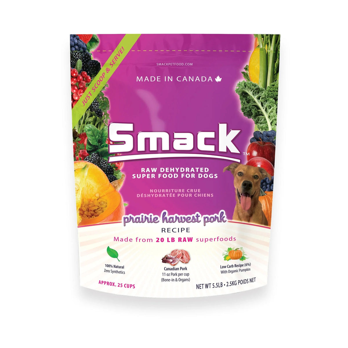 Raw Dehydrated Super Food - Prairie Harvest Pork