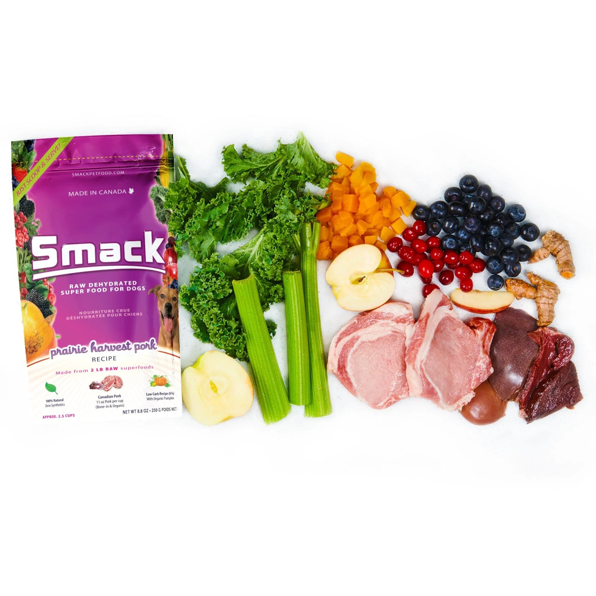 Raw Dehydrated Super Food - Prairie Harvest Pork