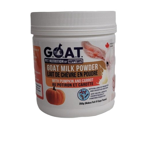 Goat Milk Powder with Pumpkin &amp; Carrot