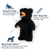 Stuffless Black Bear with Squeaker