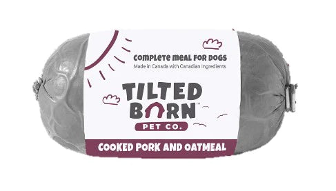 Cooked Pork &amp; Oatmeal - Complete Meal for Dogs