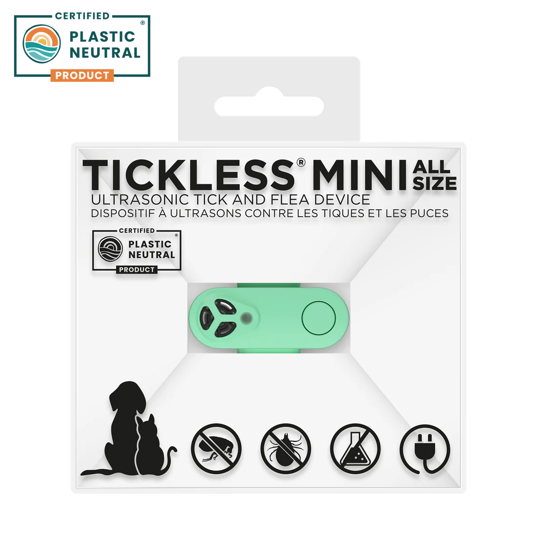 TICKLESS® Mini Chemical-free Tick and Flea Device, Rechargeable