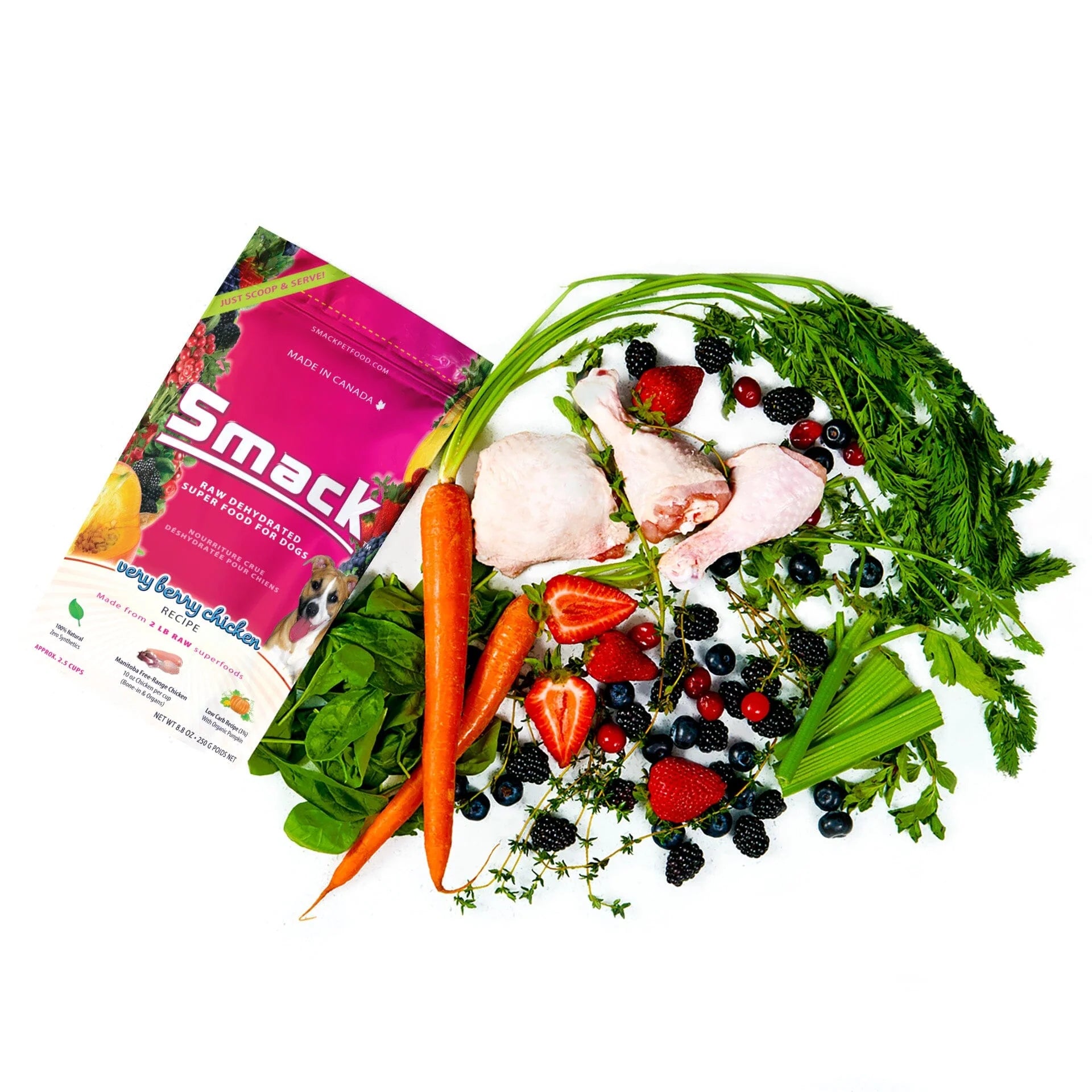 Raw Dehydrated Super Food - Very Berry Chicken