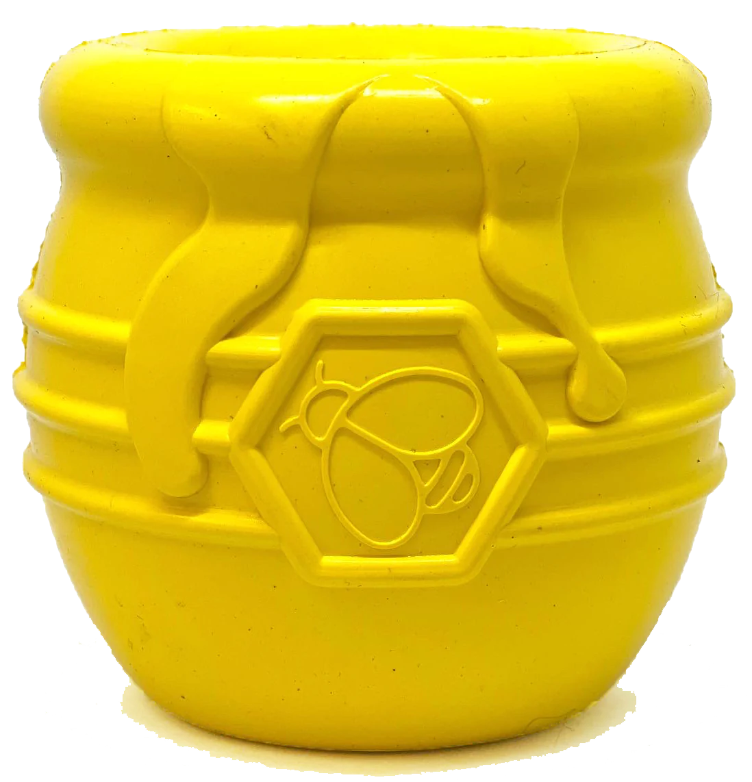 Honey Pot Durable Rubber Treat Dispenser &amp; Enrichment